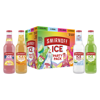 Smirnoff Cocktail Variety 12pk 11.2oz Btl