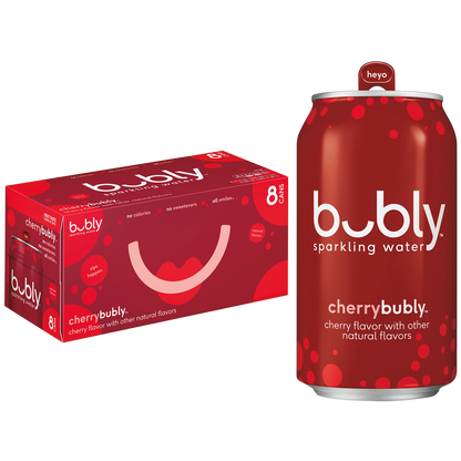 Bubly Cherry 8pk 12oz Can