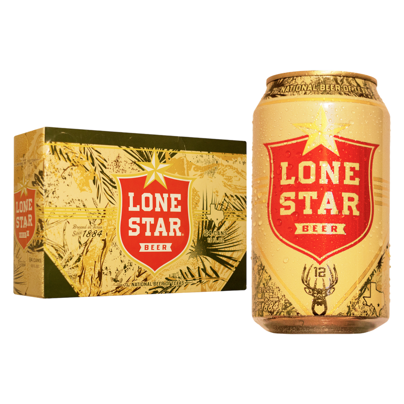 Lone Star 24pk 12oz Can 4.6% ABV