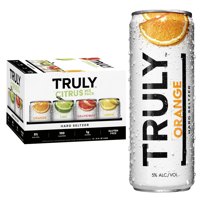 TRULY Hard Seltzer Citrus Variety 12pk 12oz Can 5.0% ABV