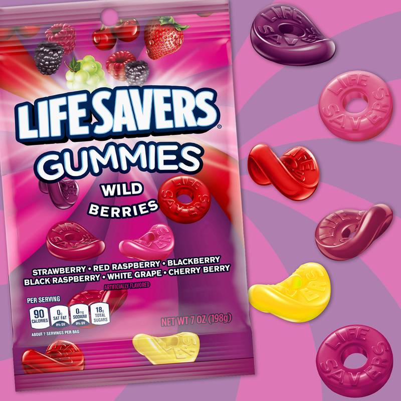 Life Savers Wild Berries Gummies, 7oz