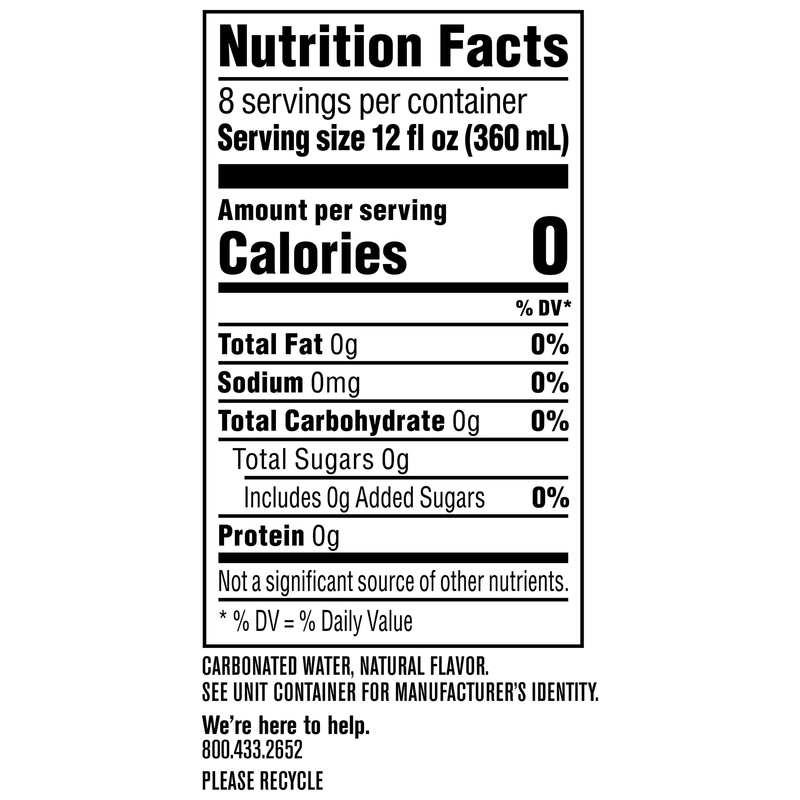 Bubly Strawberry 8pk 12oz Can