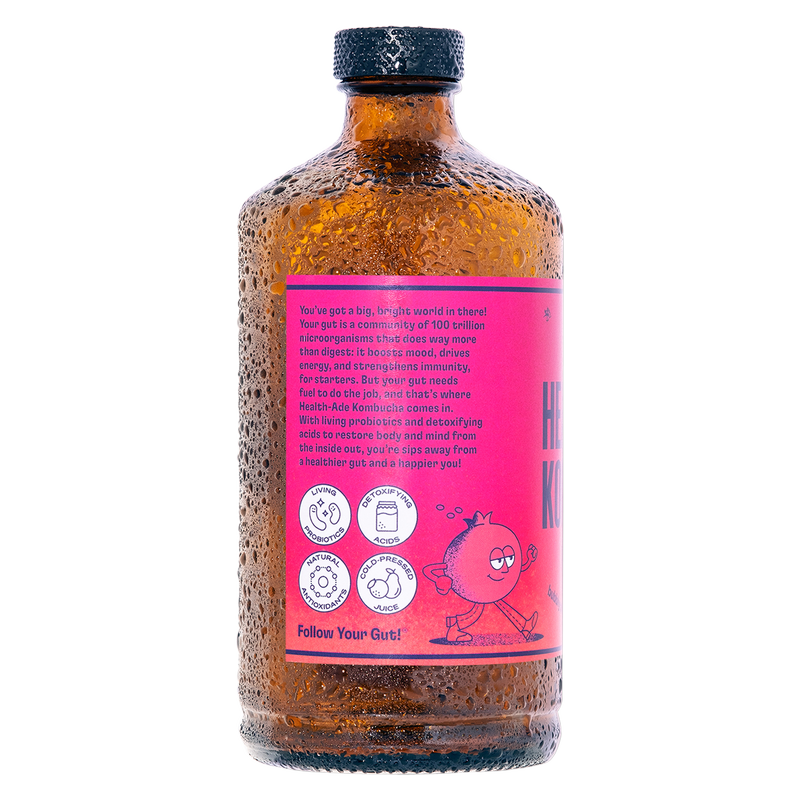 Health-Ade Pomegranate Kombucha 16oz Btl