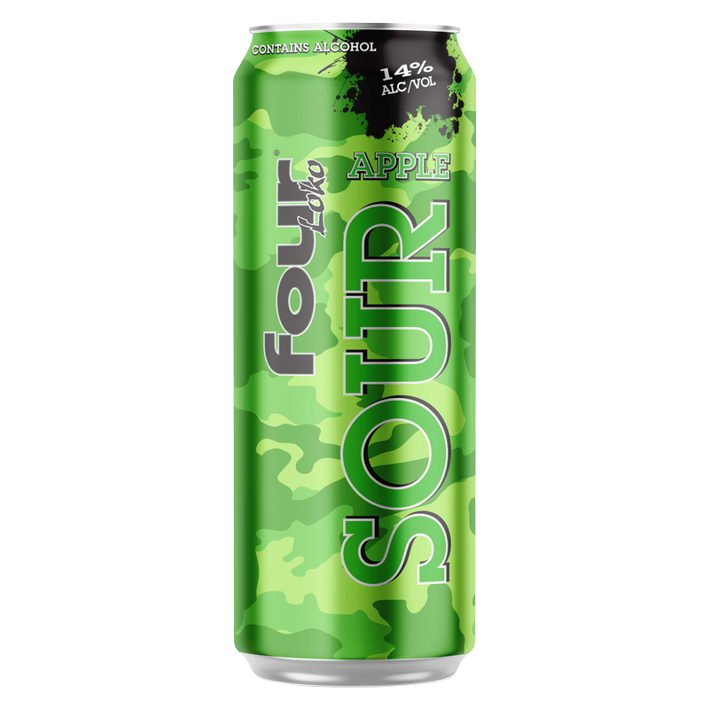 Four Loko Sour Apple Single 23.5oz Can 14.0% ABV