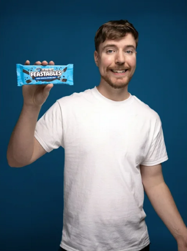 Feastables MrBeast Chocolate Sea Salt Bar 1ct