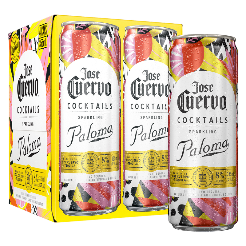 Jose Cuervo Sparkling Margarita Paloma Ready to Drink Cocktail 4