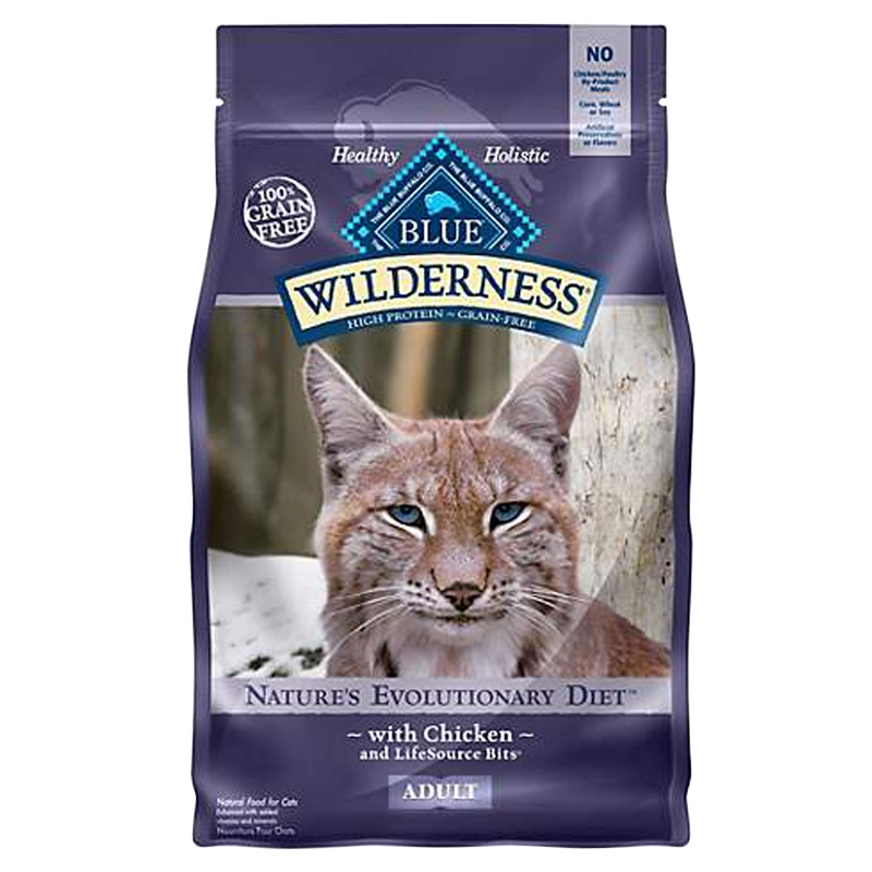 Blue Buffalo Wilderness Chicken Adult Dry Cat Food 6lb