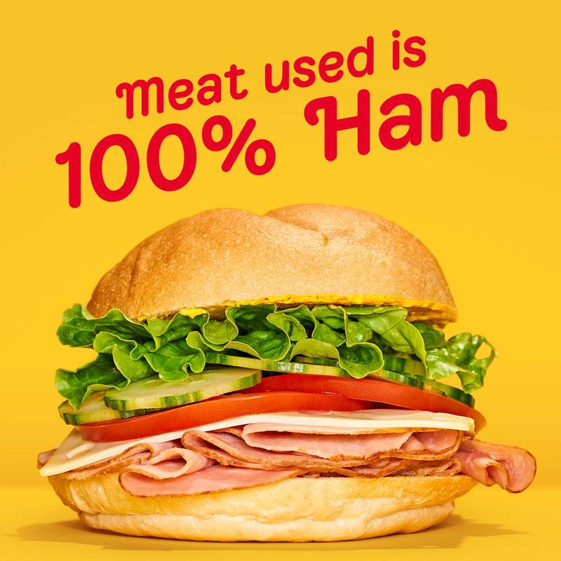 Oscar Mayer Deli Fresh Smoked Uncured Ham Sliced Lunch Meat - 9oz