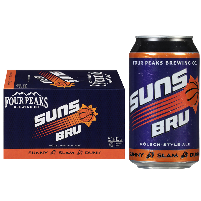 Four Peaks Sunbru Kolsch Ale 6pk 12oz Can 5.1% ABV