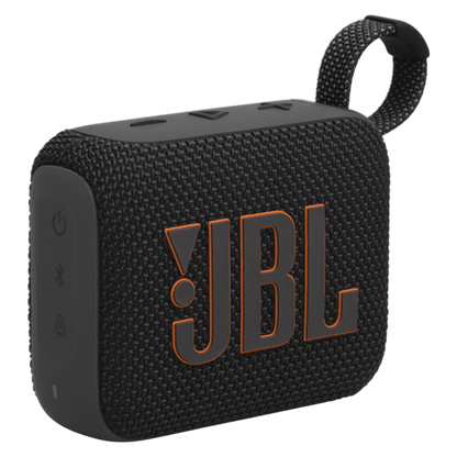 JBL Go 4 Black Portable Bluetooth Speaker