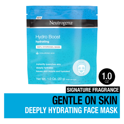 Neutrogena Hydro Boost Hydrating 100% Hydrogel Mask, 1 Oz