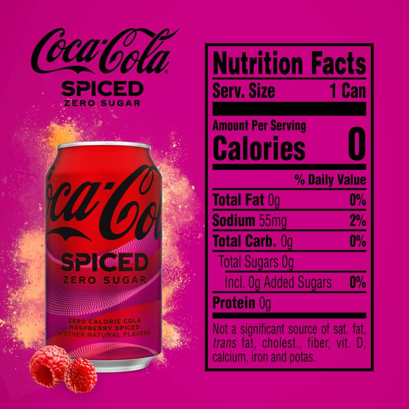Coca-Cola Spiced Zero Sugar 12pk 12oz Can – BevMo! Arizona