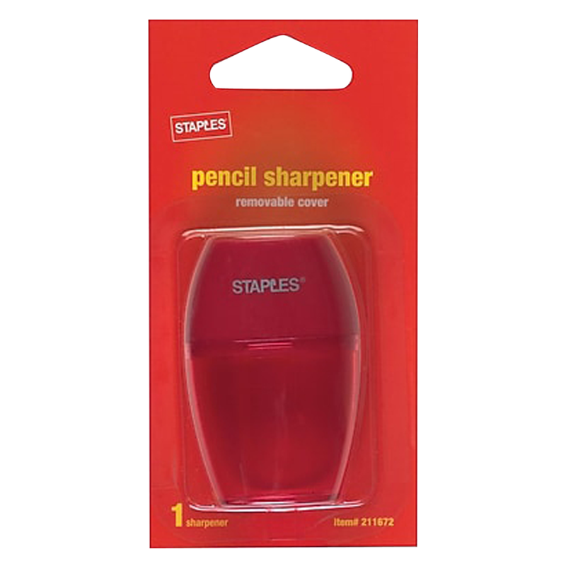 Staples Manual 2 Hole Pencil Sharpener