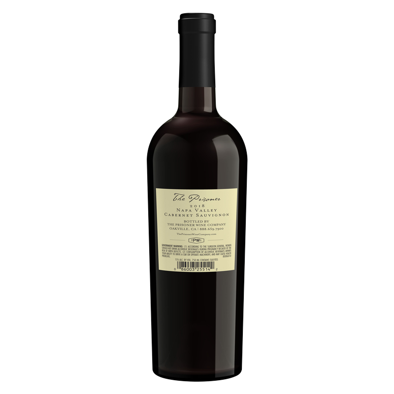 ワイン The Prisoner Cabernet Sauvignon 2019 2019 Prisoner Wine Company The Prisoner Cabernet Sauvignon