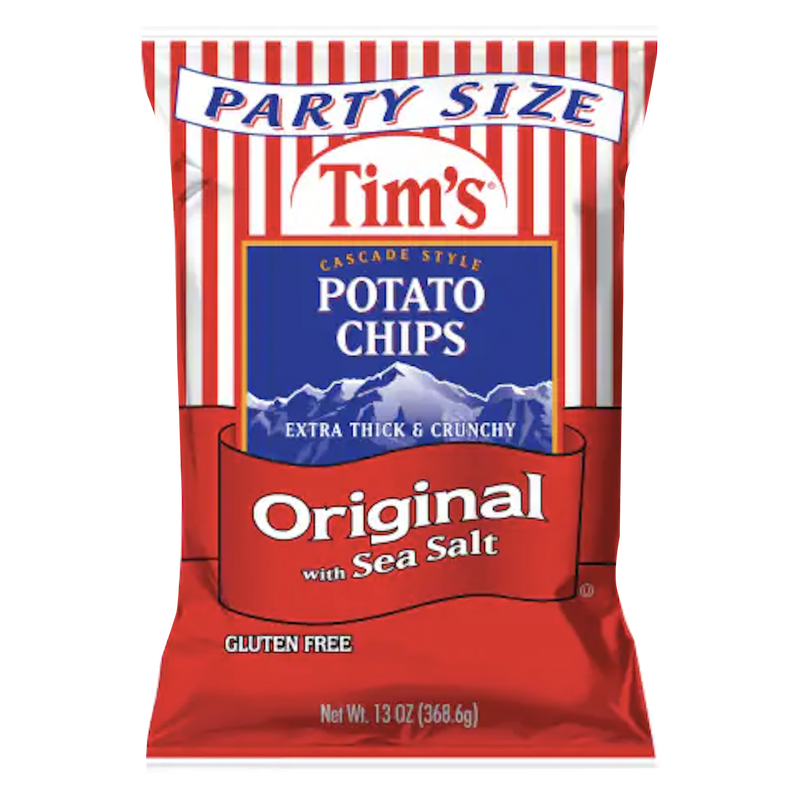Tim's Cascade Potato Chips Original 13oz – BevMo!