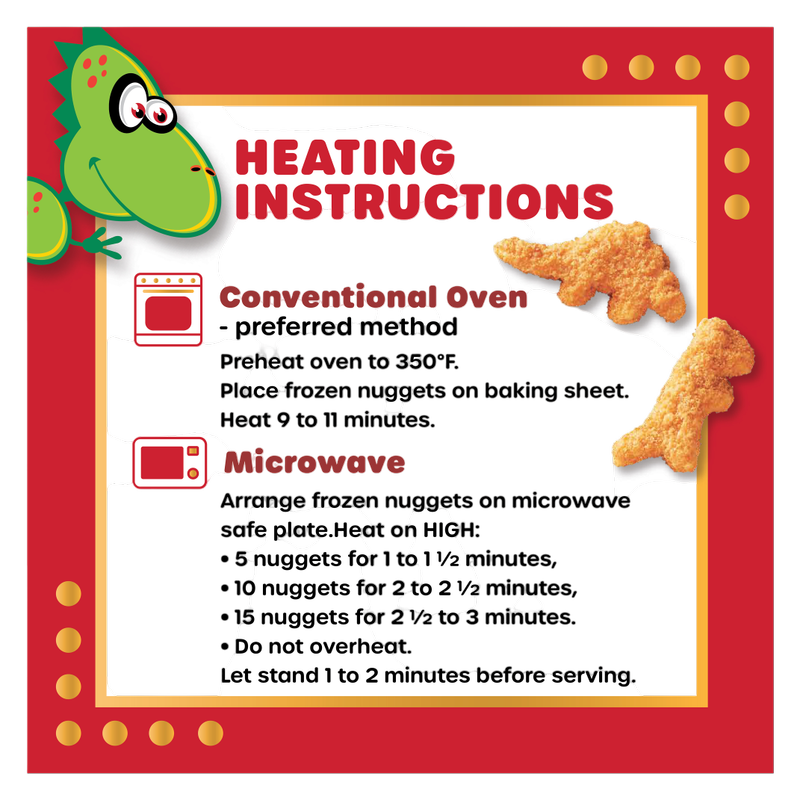 Tyson Fully Cooked Dino Nuggets