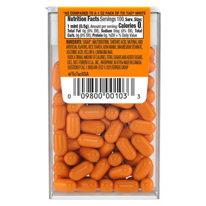 Tic Tac Orange, 1.7oz