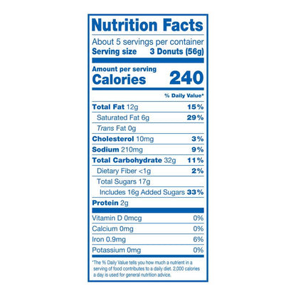 Hostess Donettes Honeybun Donut, 10.5 oz