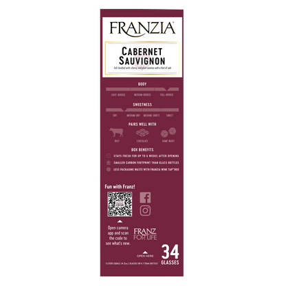 Franzia Cabernet Sauvignon 5L Box