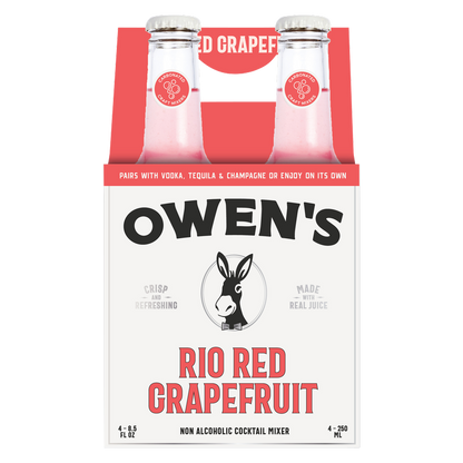 Owen's Rio Red Grapefruit 4pk 250ml Btl