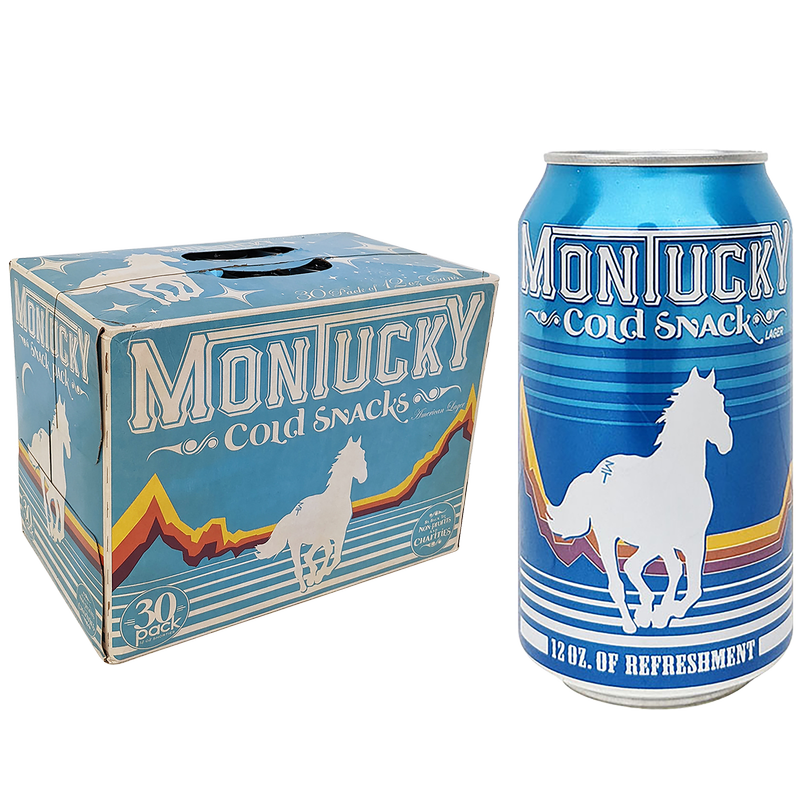 Montucky Cold Snacks 30pk 12oz Can 4.1% ABV – BevMo! Arizona