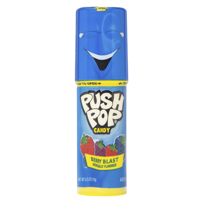 Push Pop Assorted Candy 1ct