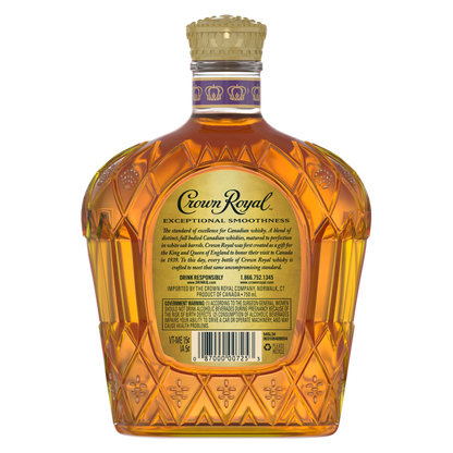 Crown Royal Canadian Whisky 750ml (80 Proof)