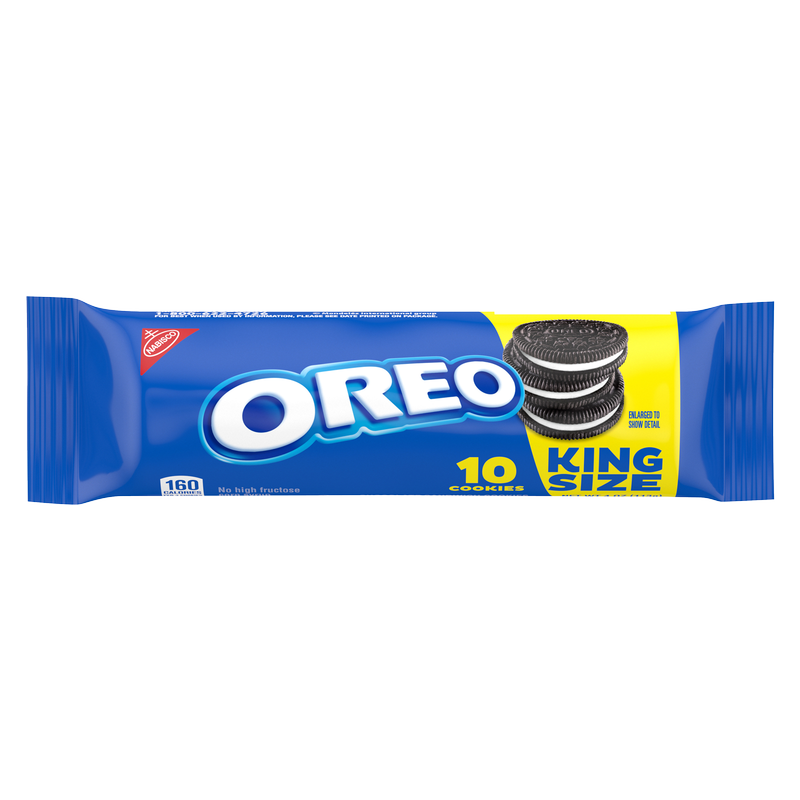 Oreo Chocolate Sandwich Cookies King Size 10ct