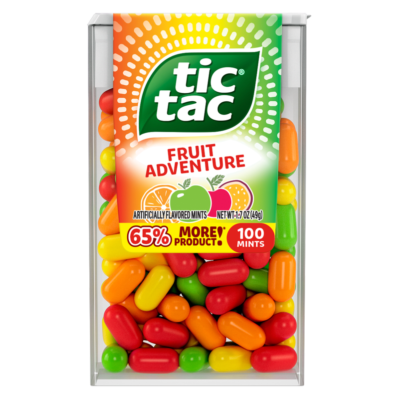Tic Tac Fruit Adventure, 1.7oz