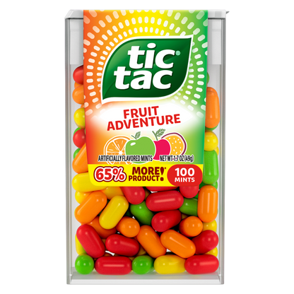 Tic Tac Fruit Adventure, 1.7oz