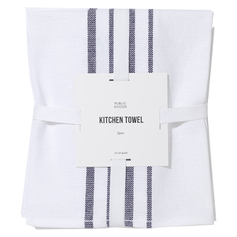 Public Goods Cotton Kitchen Towels (2 ct)