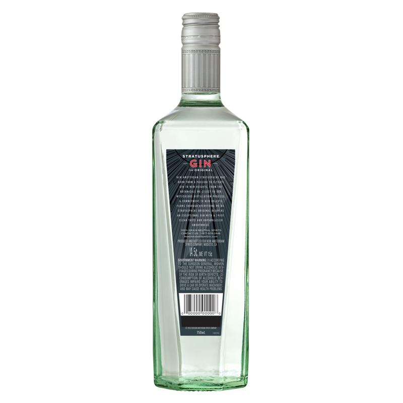 New Amsterdam Stratusphere Gin 750ml (80 Proof)