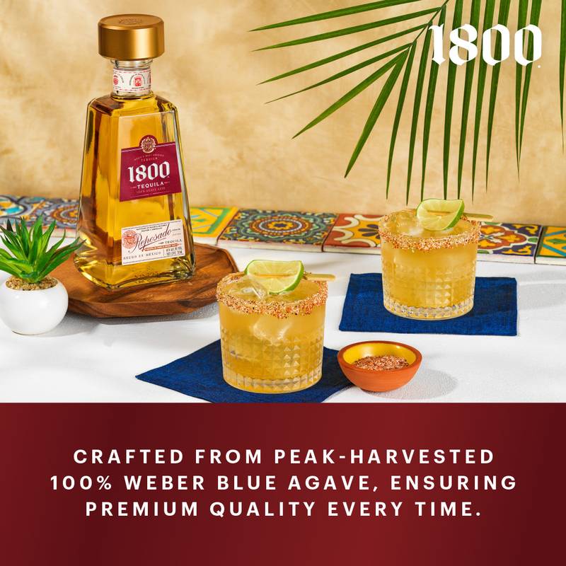 1800 Tequila Reposado 1L (80 Proof)