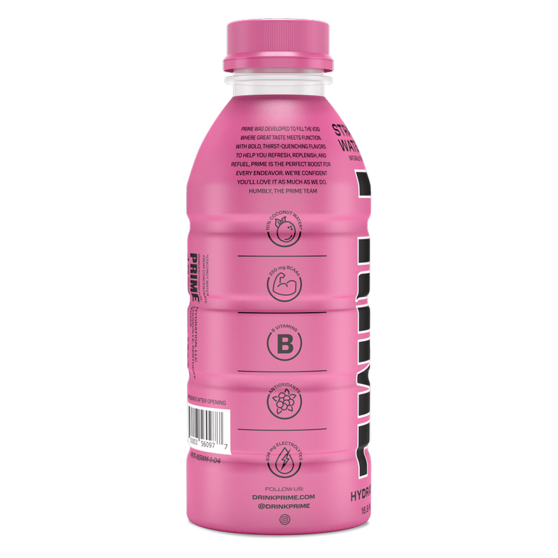 Prime Hydration Strawberry Watermelon 16.9oz Btl