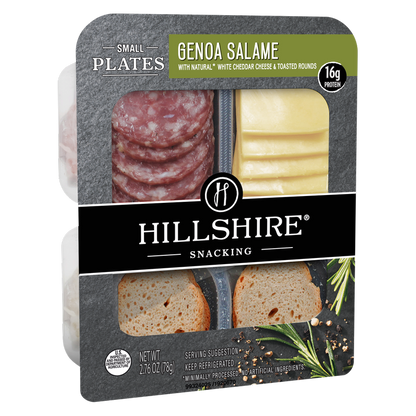 Hillshire Genoa Salame & Cheddar Cheese with Crackers - 2.76oz