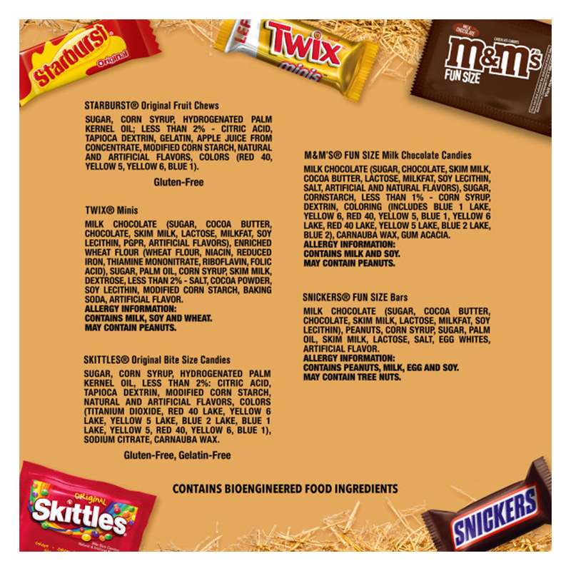Mars Chocolate & Fruity Favorites Variety Mix Stand-up Pouch 160ct