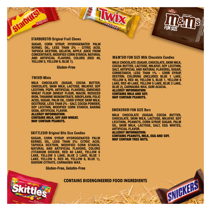 Mars Chocolate & Fruity Favorites Variety Mix Stand-up Pouch 160ct