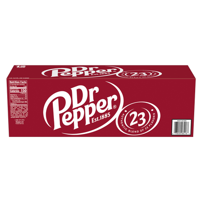 Dr Pepper 12pk 12oz Can