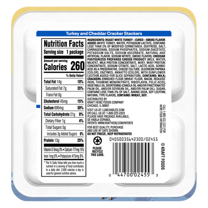 Lunchables Turkey & Cheddar with Crackers - 3.2oz