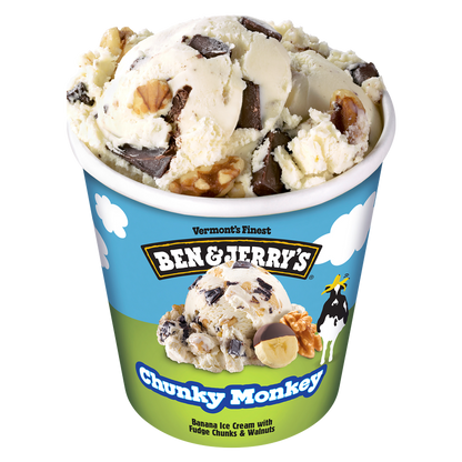 Ben & Jerry's Chunky Monkey Ice Cream Pint