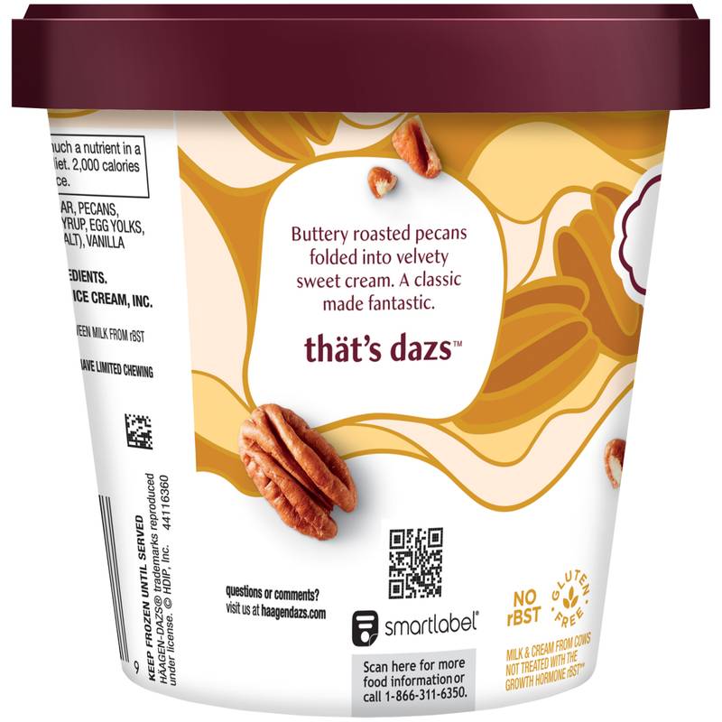 Haagen-Dazs Butter Pecan Ice Cream, 14oz. – BevMo! Arizona