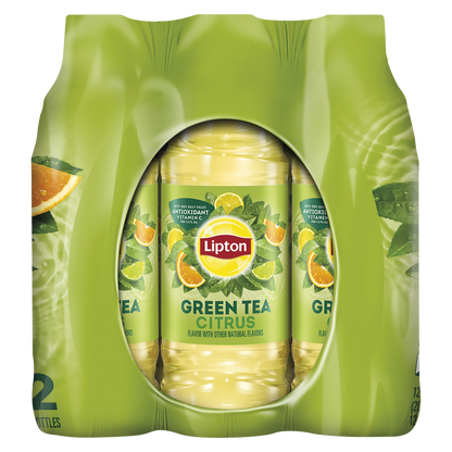 Lipton Iced Green Tea with Citrus 12pk 16.9oz Btl – BevMo! Arizona
