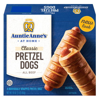 Auntie Anne's Frozen Classic All Beef Pretzel Dogs 4ct 16oz