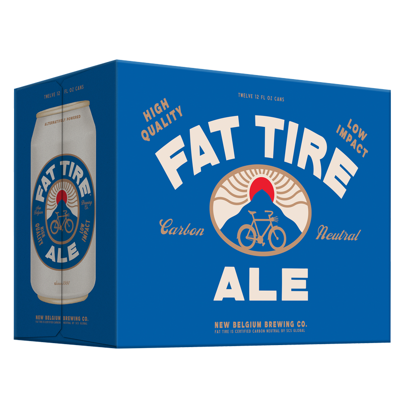 New Belgium Fat Tire 12pk 12oz Can 5.2% ABV