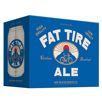 New Belgium Fat Tire 12pk 12oz Can 5.2% ABV