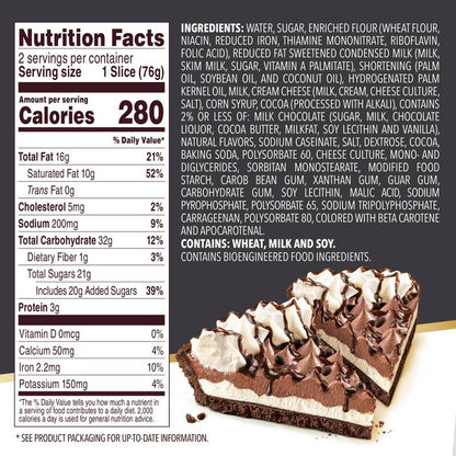 Edwards Frozen Hershey's Chocolate Cream Pie Slices - 2ct/5.34oz