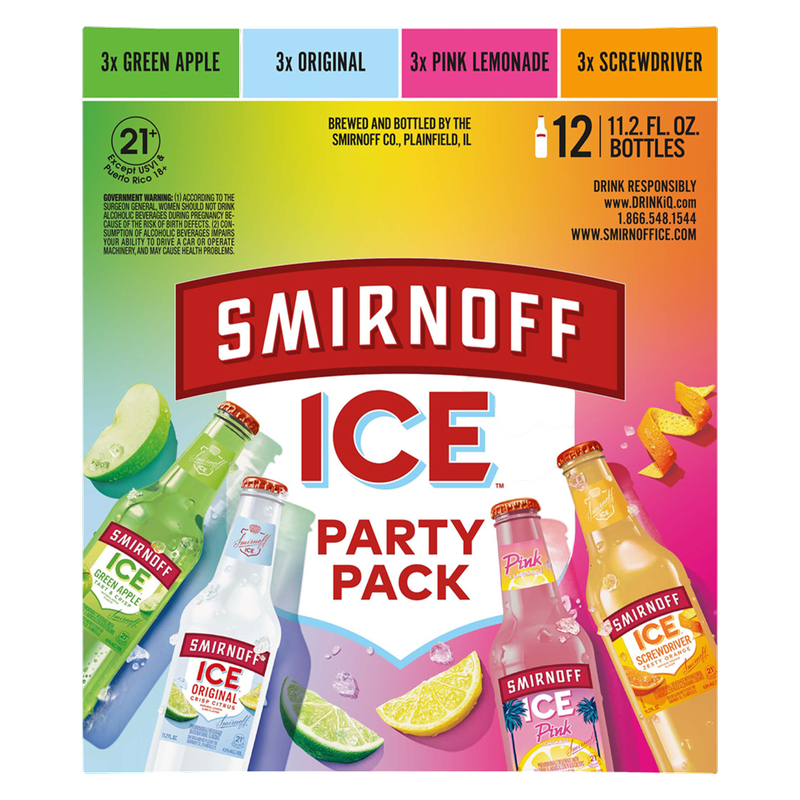 Smirnoff Cocktail Variety 12pk 11.2oz Btl