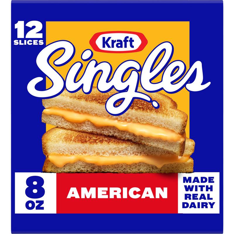 Kraft Singles American Cheese Slices - 12ct/8oz