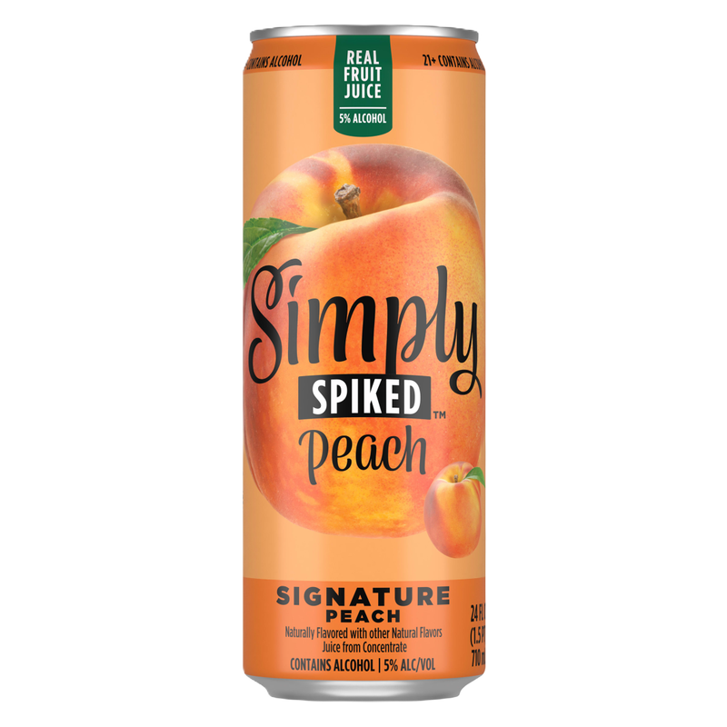その他 Malone peach Simply Spiked Peach 24oz Can – BevMo! Arizona