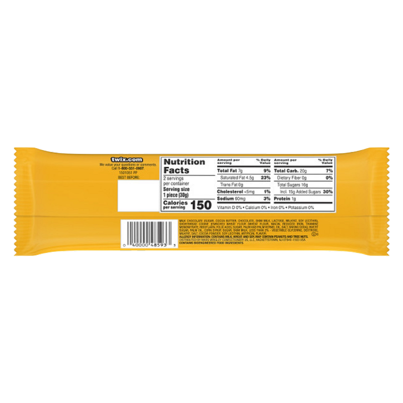 Twix Caramel Santa 2ct